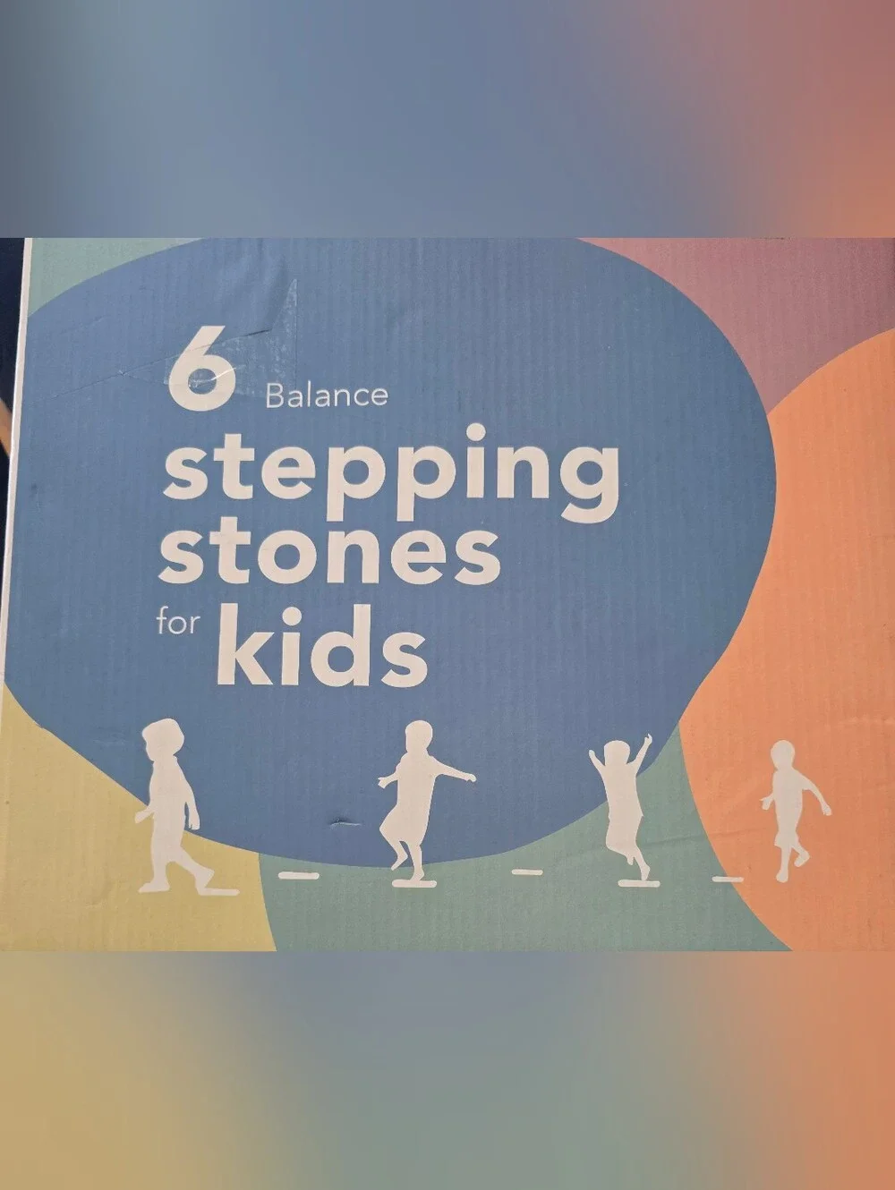 Tumle Stackable Kids Balance Stones - Multicolor Play Stepping Stones